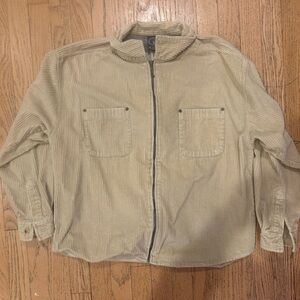 Casual Corduroy Utility Jacket for Women